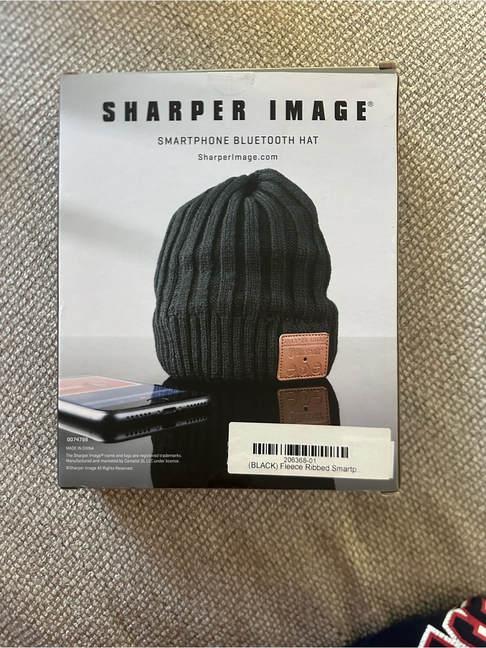 Sharper Image Smartphone Bluetooth Hat